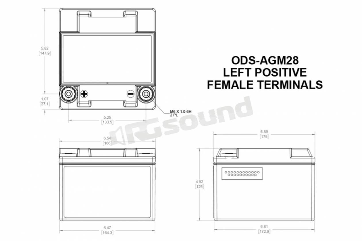 Odyssey Batteries ODS-AGM28