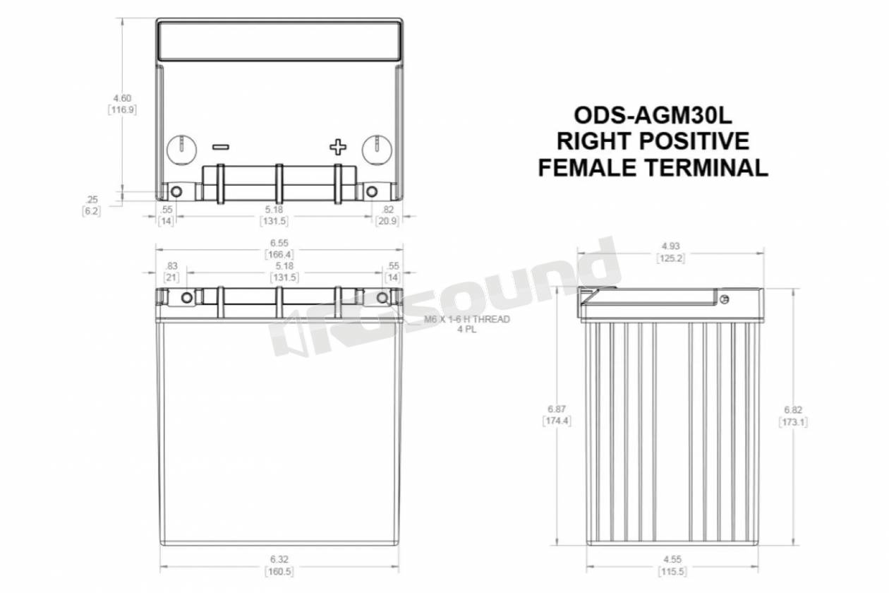 Odyssey Batteries ODS-AGM30L