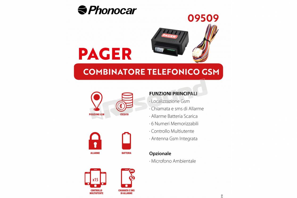 Phonocar 09509