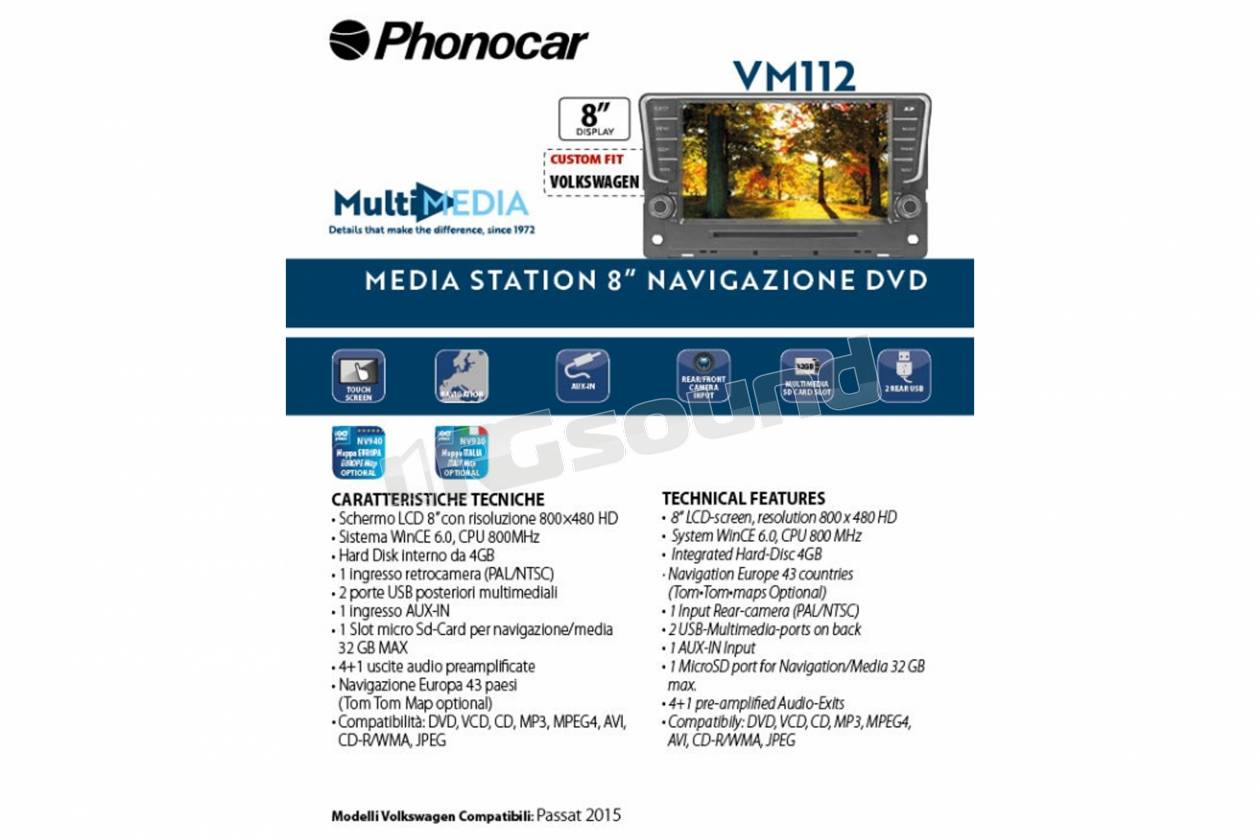 Phonocar VM112