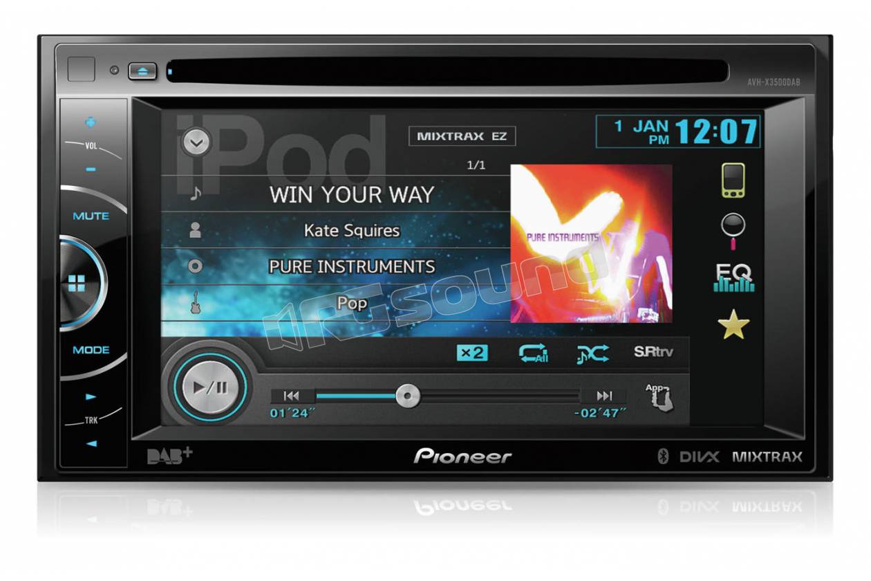 Pioneer AVH-X3500DAB