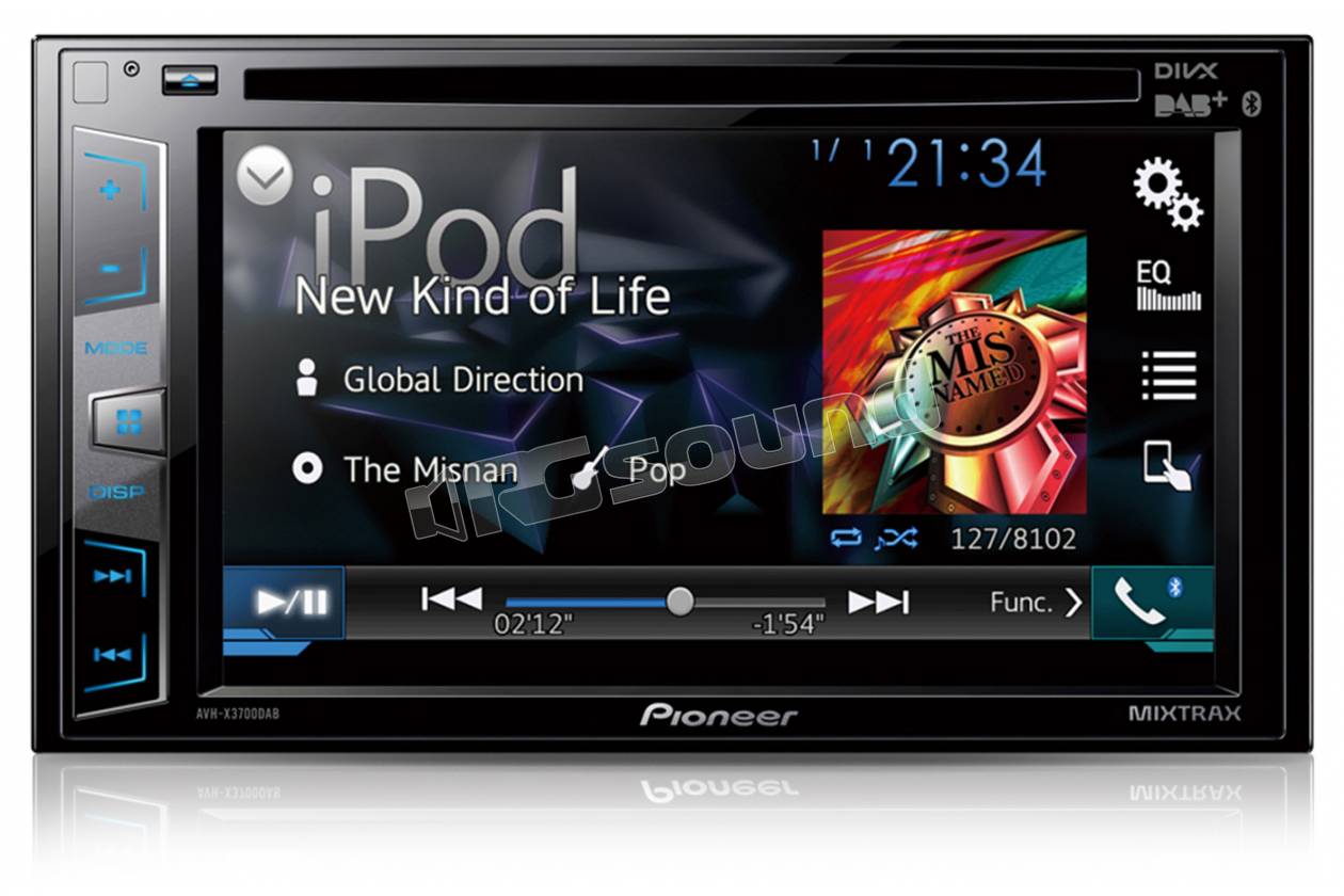 Pioneer AVH-X3700DAB