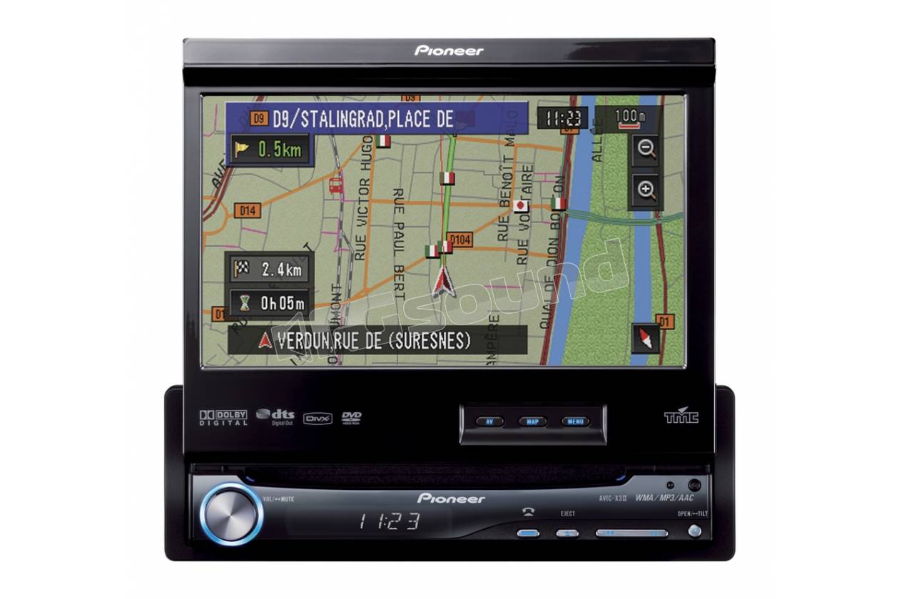 Pioneer AVIC-X3-II SP con rilevatore di Autovelox