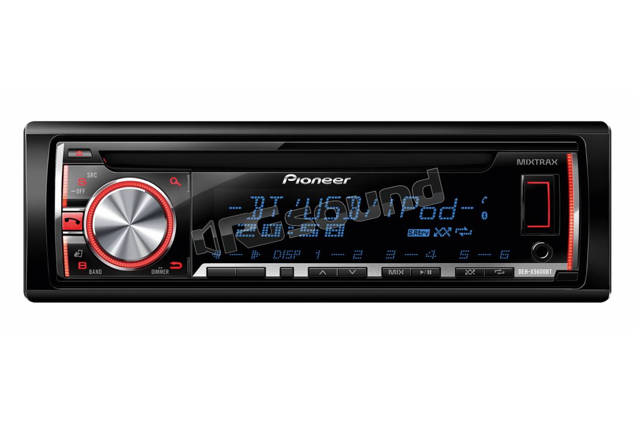 Pioneer DEH-X5600BT Sintolettore CD RDS