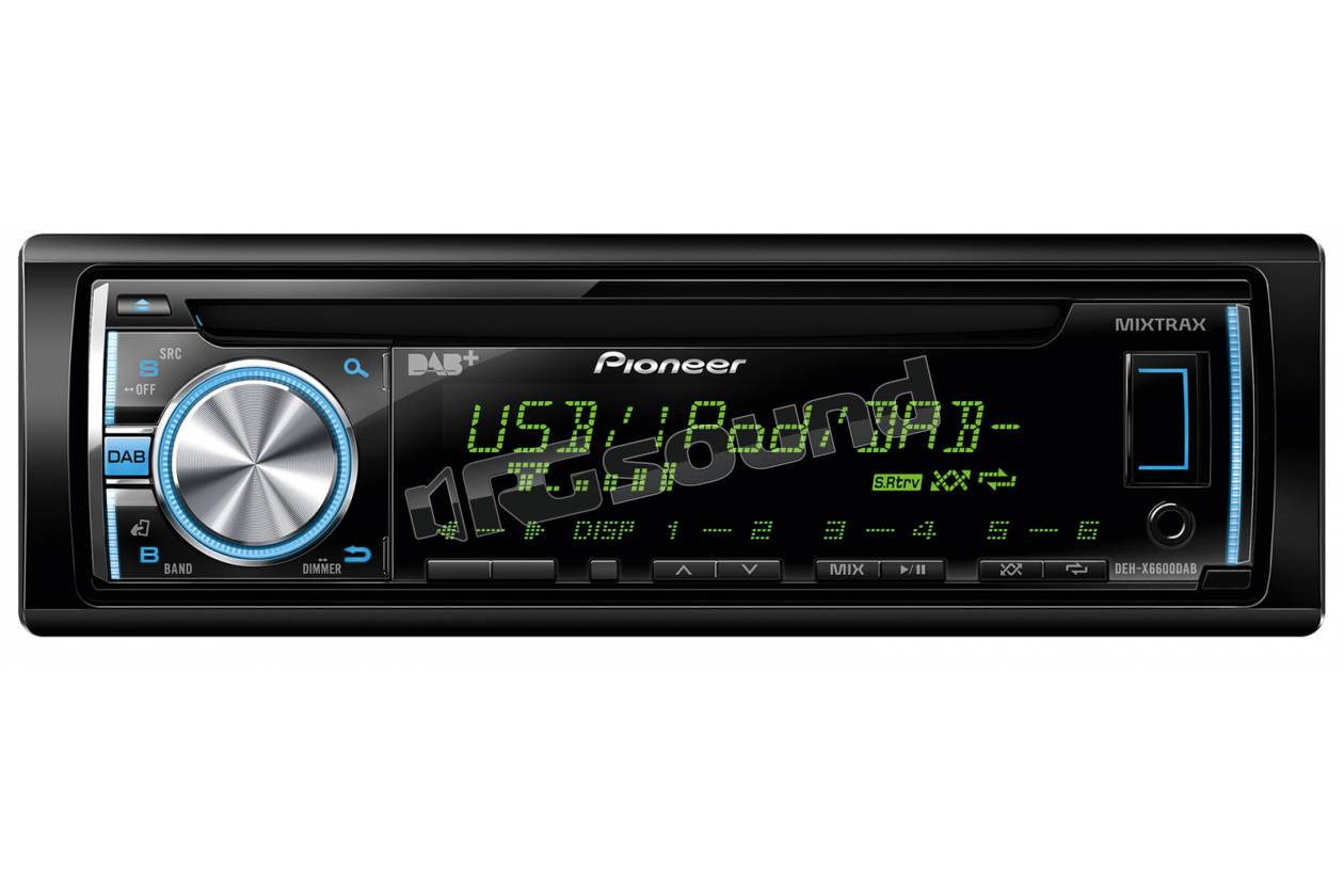 Pioneer DEH-X6600DAB