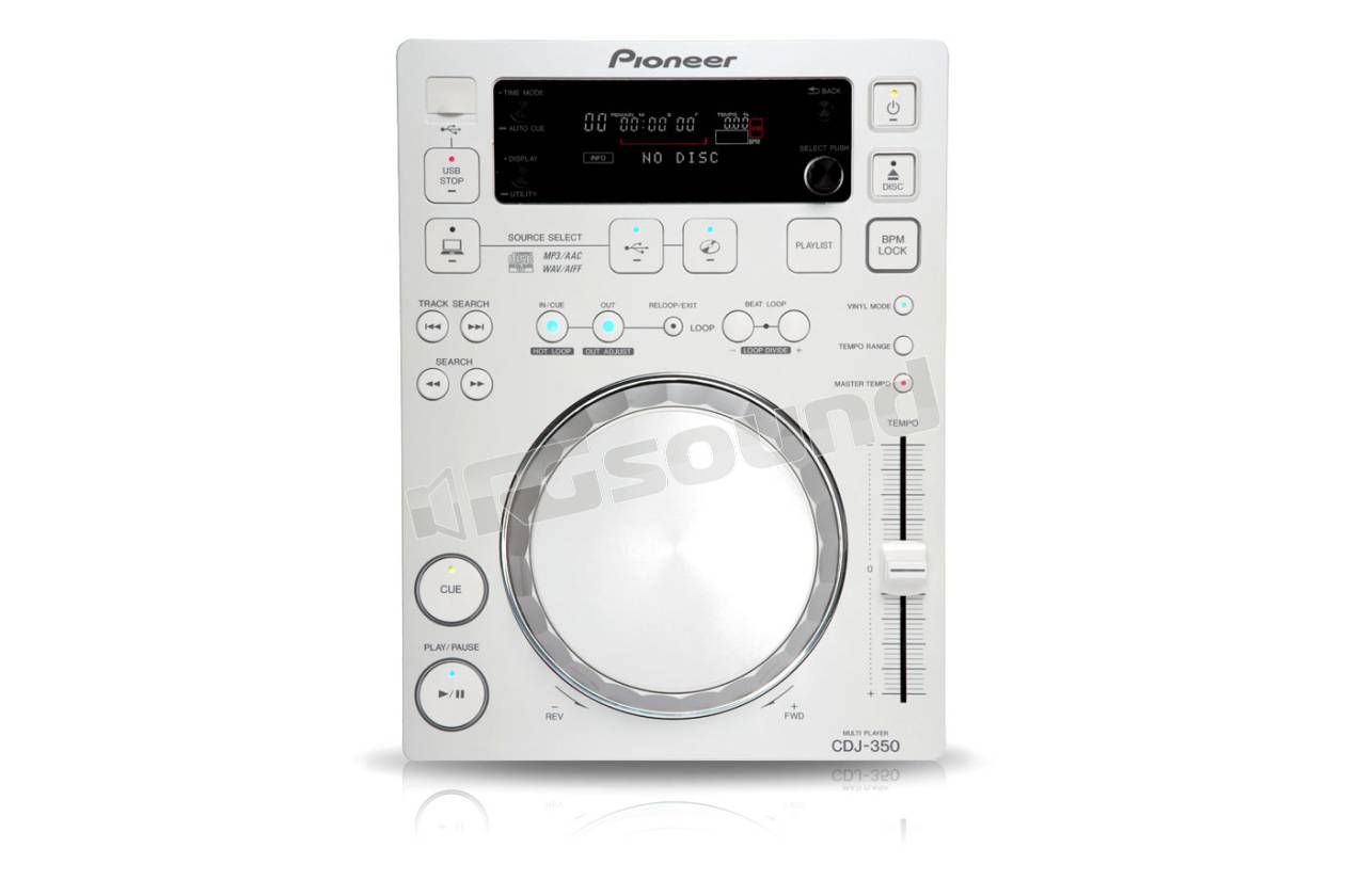 Pioneer DJ CDJ-350-W