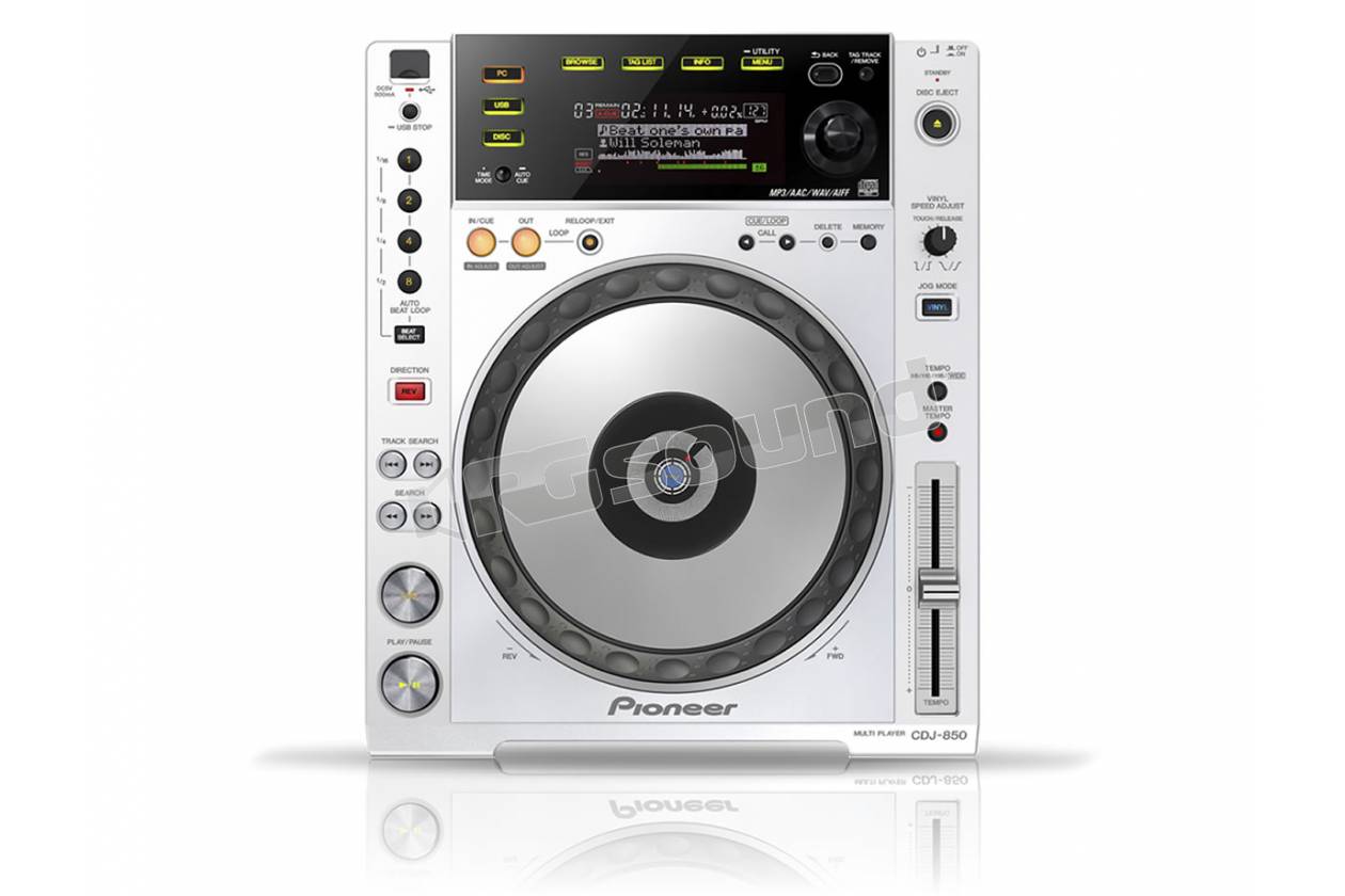 Pioneer DJ CDJ-850-W