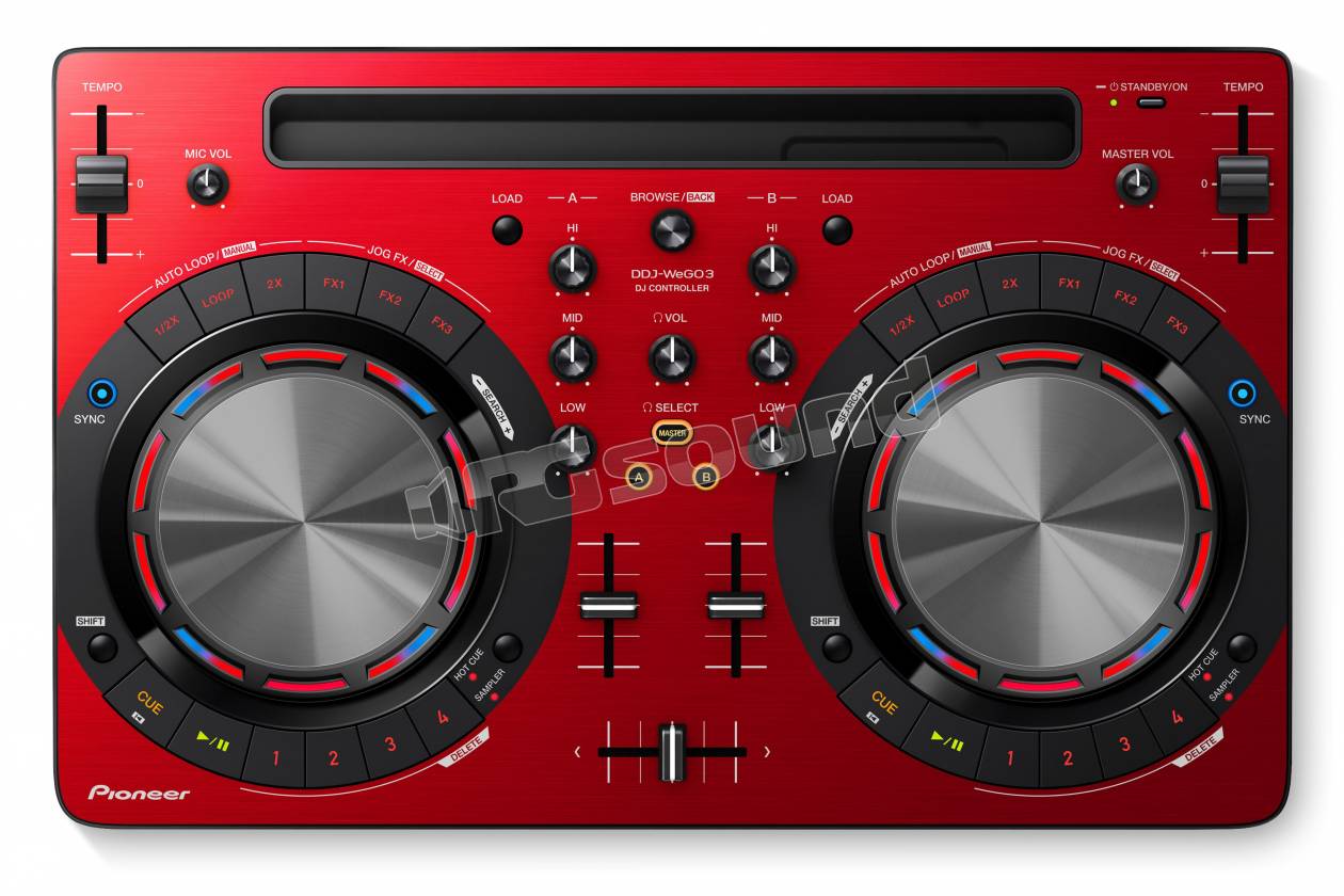 Pioneer DJ DDJ-WeGO3-R