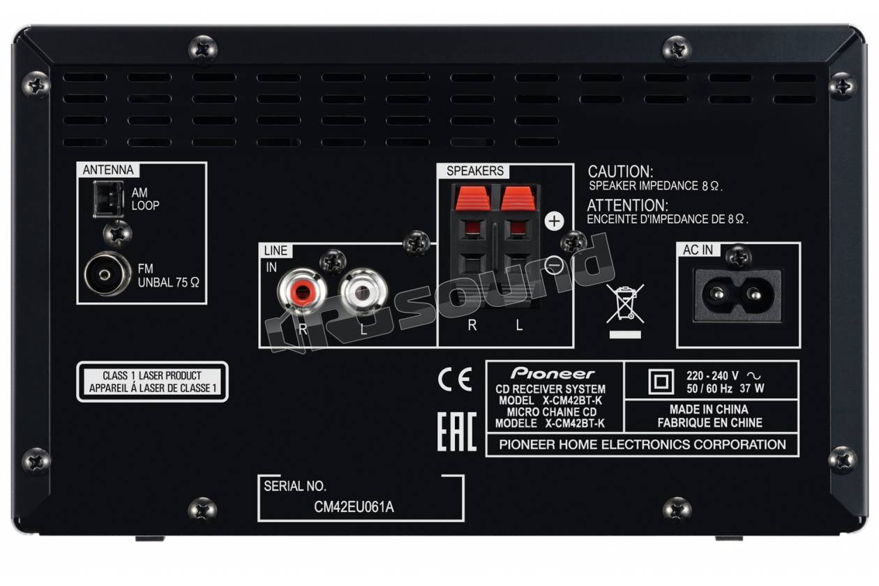 Pioneer X-CM42BT-K