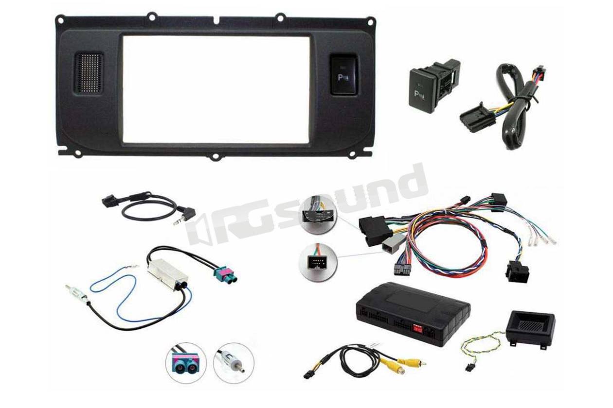 RG Sound kit 2 Din con ripristino comandi al volante Land Rover Evoque dal 2014