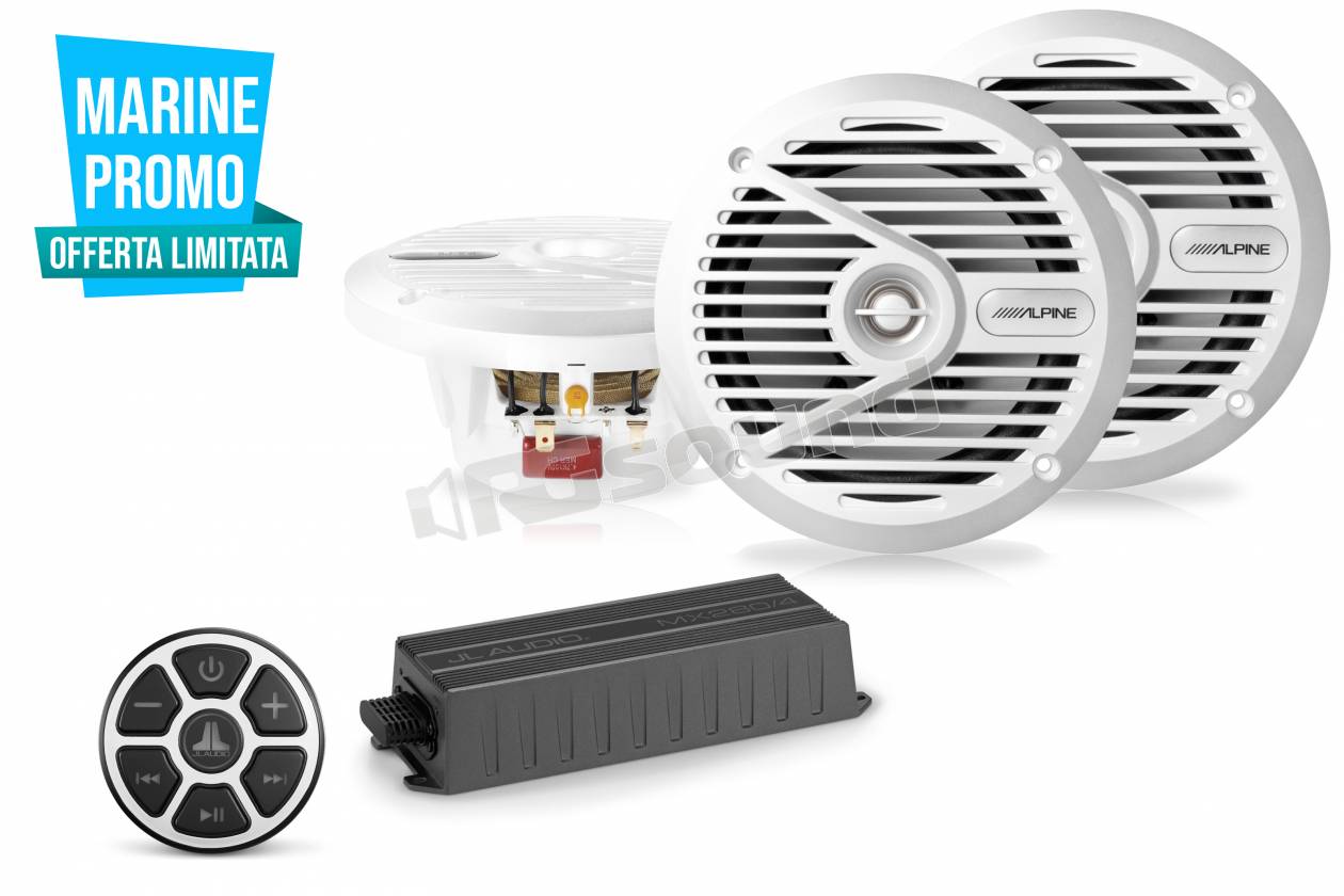 RG Sound PROMO Package Marine JL Audio / Alpine