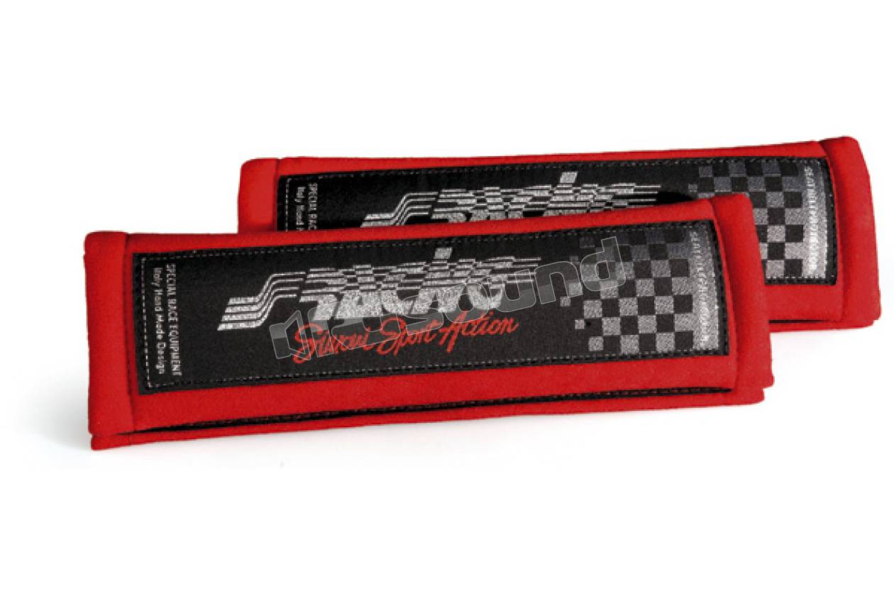 Eufab 28208 Racing red Imbottitura copri cintura di sicurezza 22 mm x 7 cm  x 3