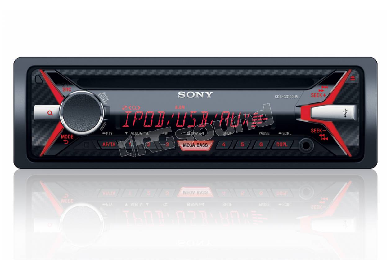Sony CDX-G3100UV