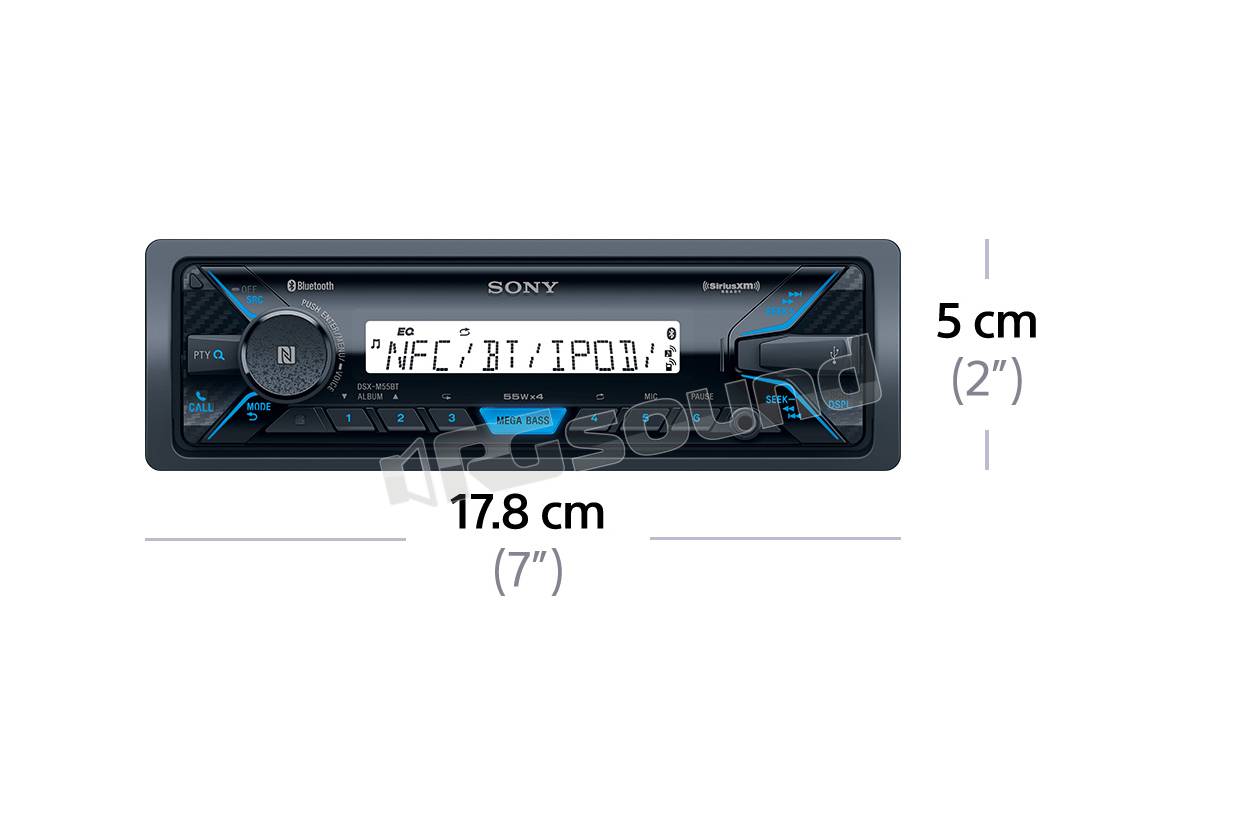 Sony DSX-M55BT