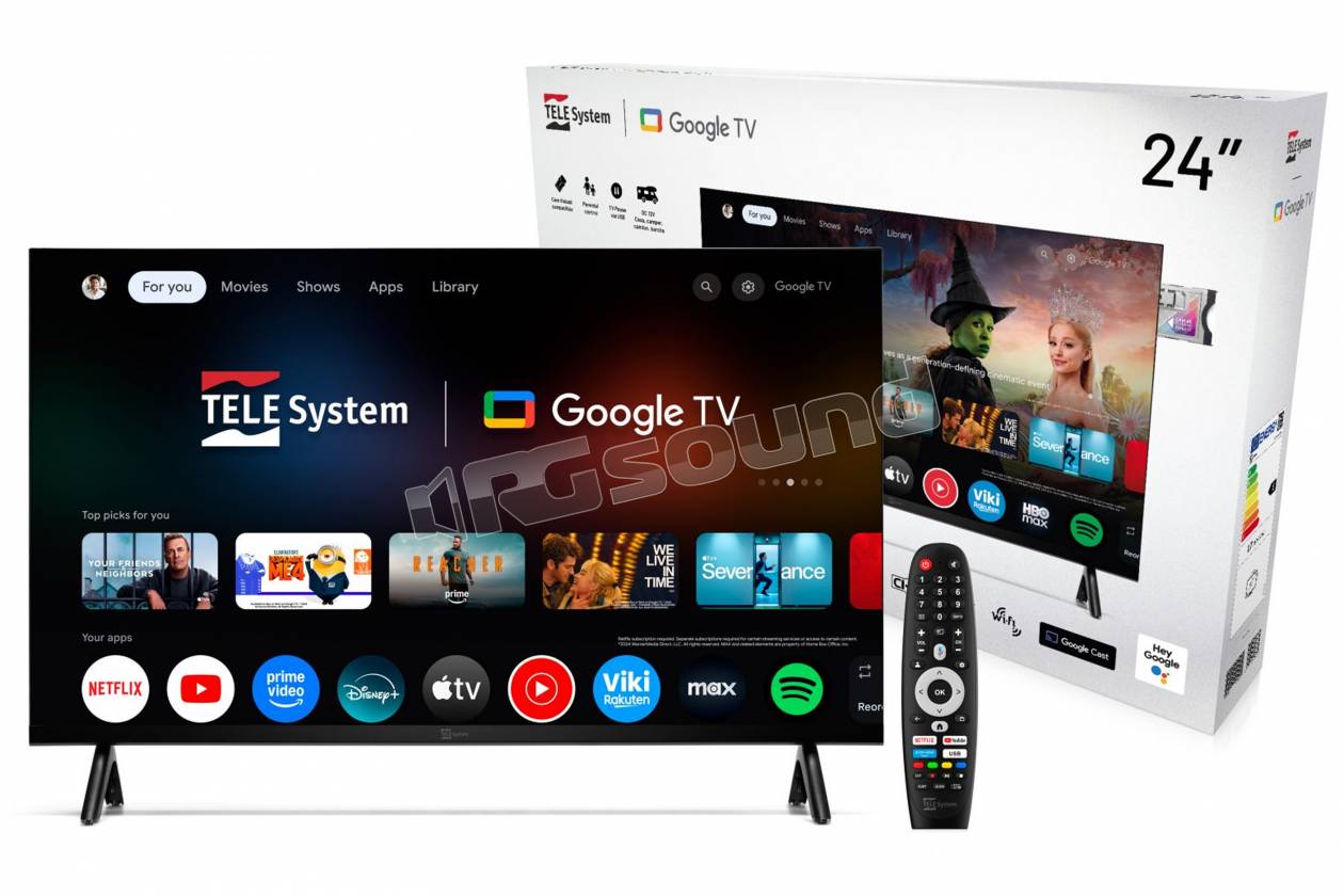 TeleSystem Google TV 24'' – TS24FL SMG15