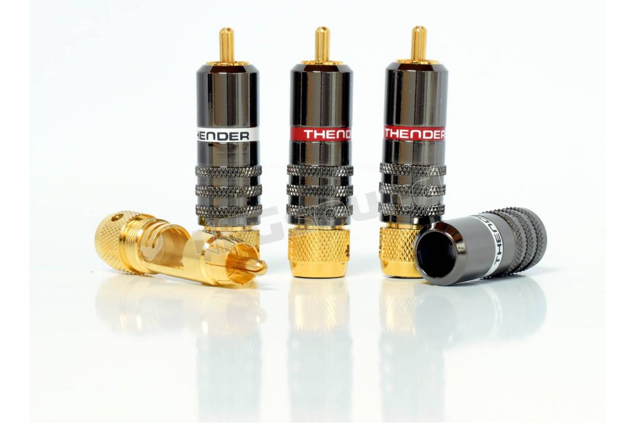 Thender 49-122A connettori RCA hi-end per cavo 10mm