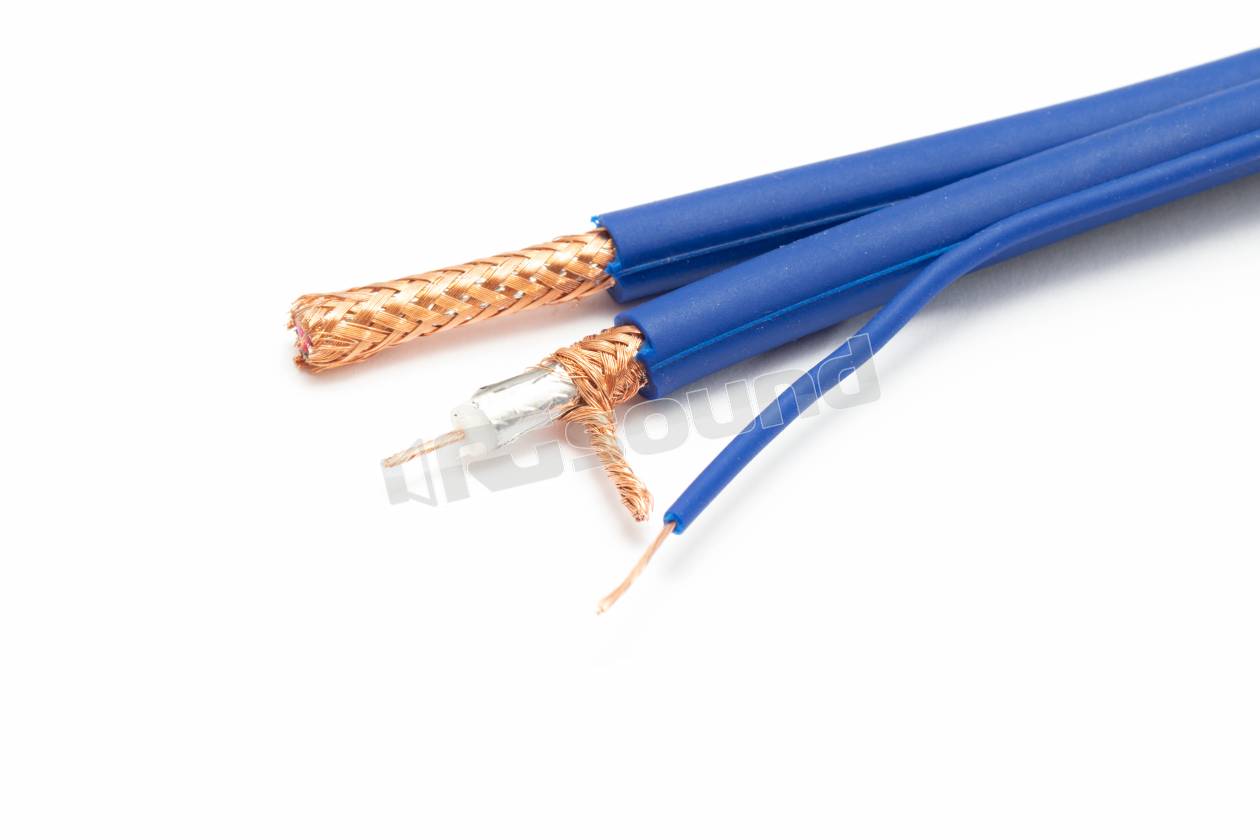 Septpenta Cavo Audio RCA Maschio-Maschio 0,3m Verde - Doppia Schermatura Per Subwoofer E Hi-Fi