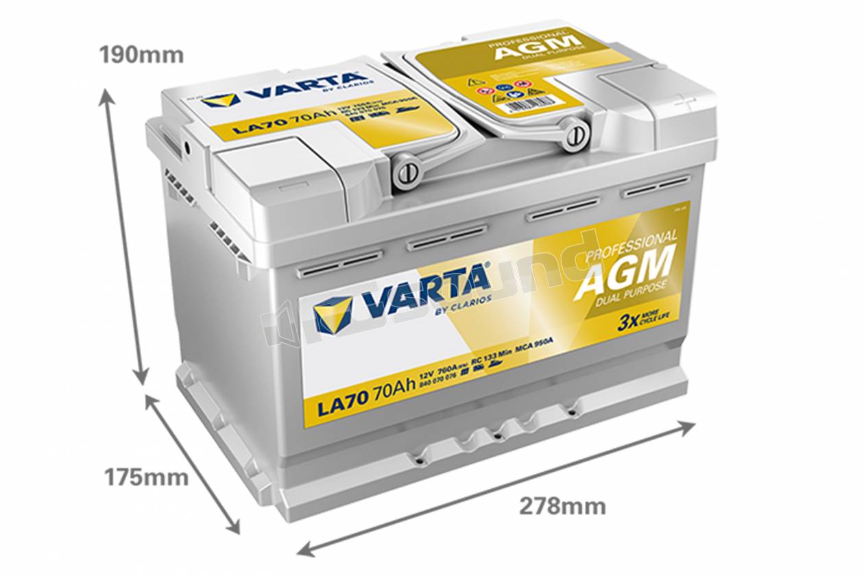 Varta LA70