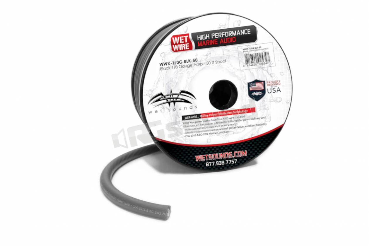 Wet Sounds WWX-1/0G BLK-50