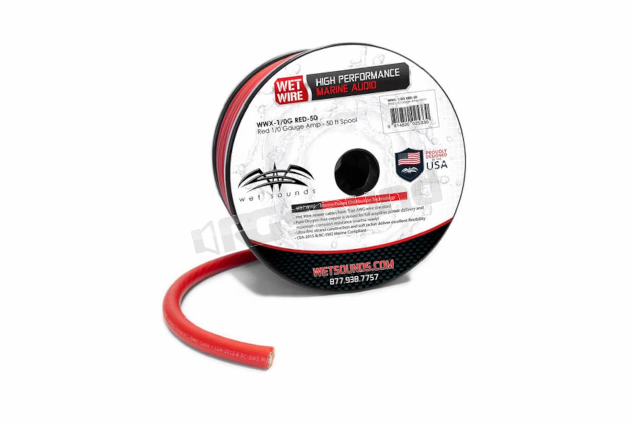 Wet Sounds WWX-1/0G RED-50