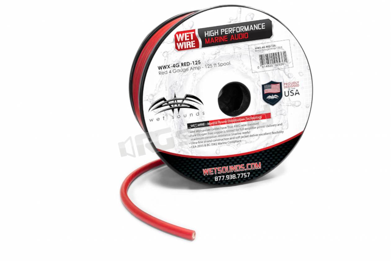 Wet Sounds WWX-4G RED-125