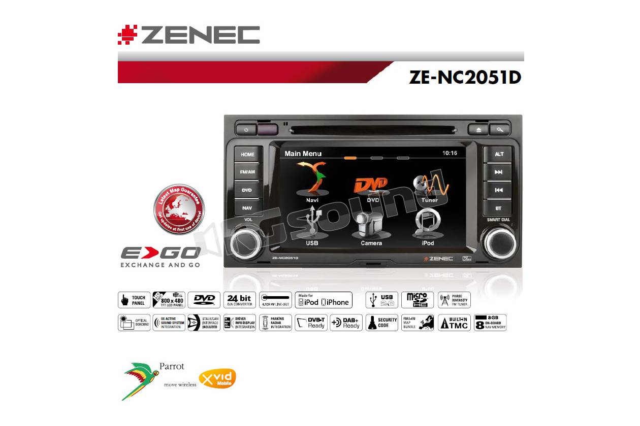 Zenec ZE-NC2051D