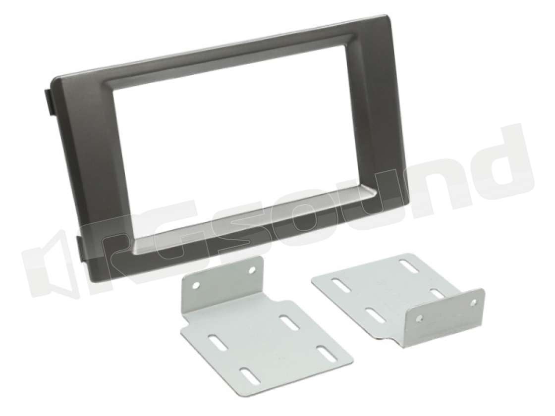 Kit Installazione Autoradio 1 DIN / 2 DIN Con Mascherina E Adattatore Antenna Per IVECO Daily 2006-2014 – Cassetto Portaoggetti E Chiavi Estrazione