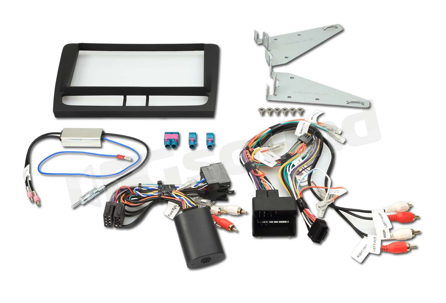 Mascherina 1-DIN Audi Kit Montaggio Autoradio Per Audi A3 8P/8PA