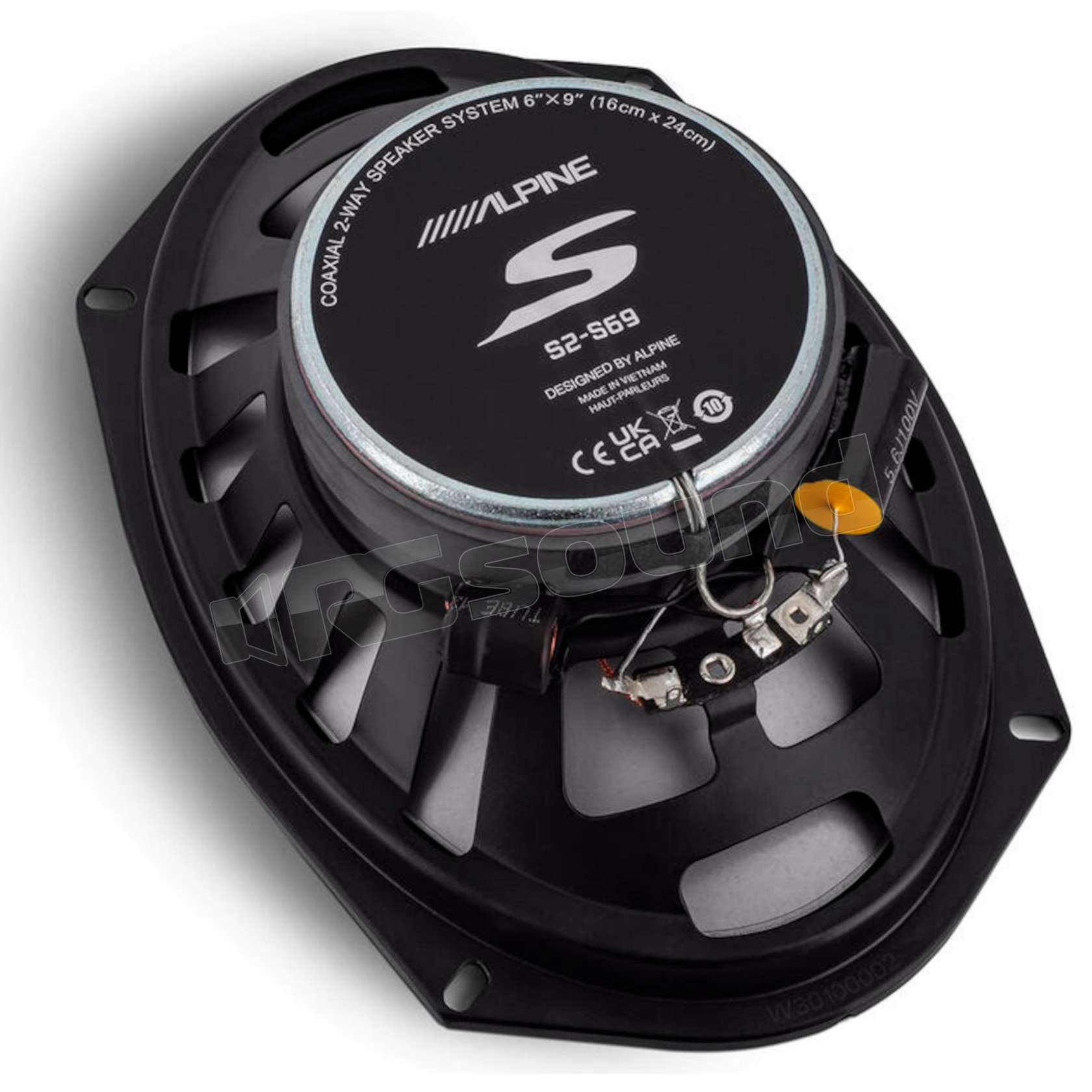 2 ALPINE SXE-17C2 Altoparlanti Coassiali A 2 Vie 16,5 Cm