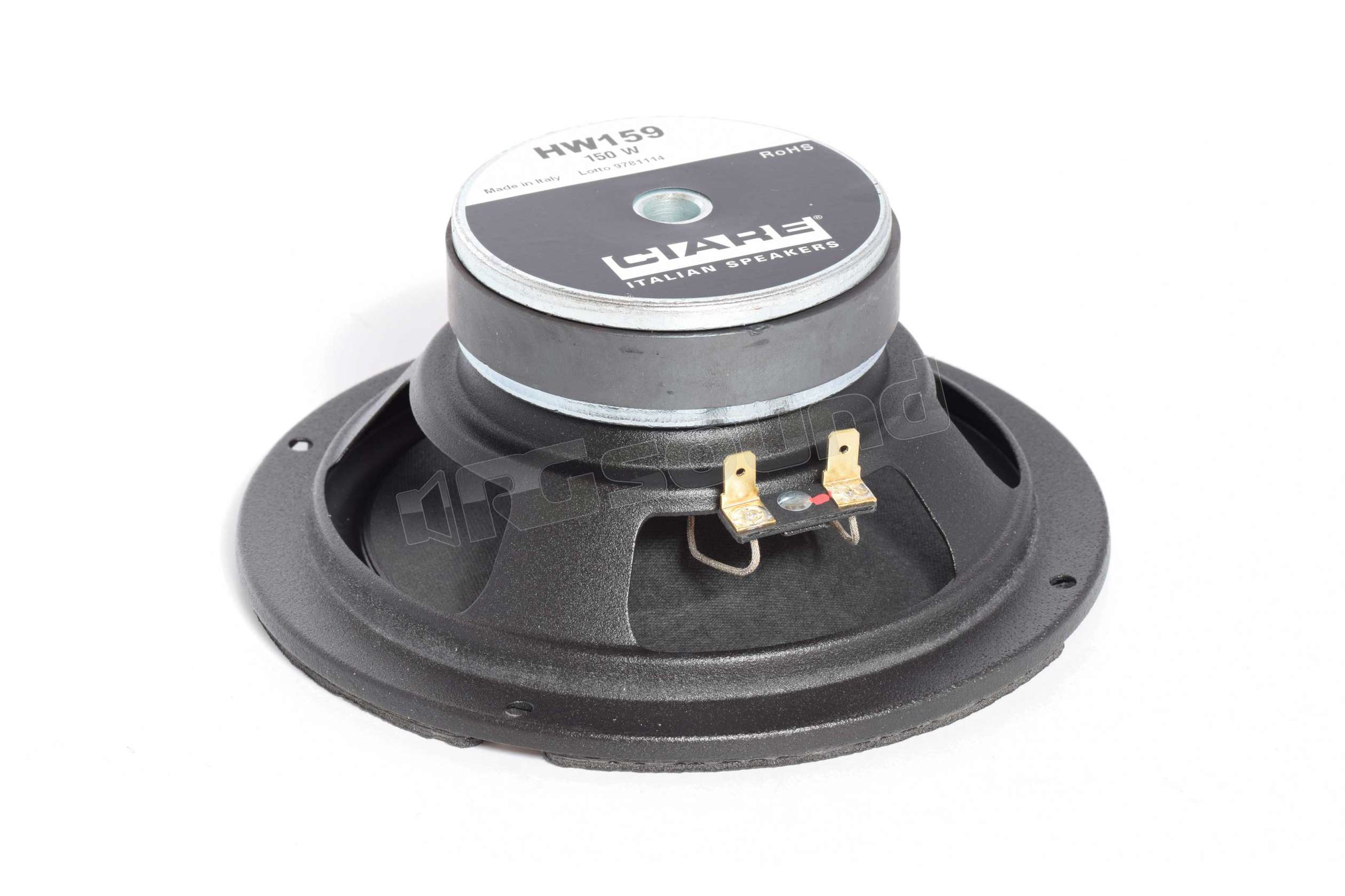 1 Pieza 1 CIARE HW159 HW 159 Altavoz woofer de 16,50 cm 165 mm 6,5 de diámetro 60 vatios rms y 150 vatios MAX impedancia 8 ohmios suspensión de Goma 