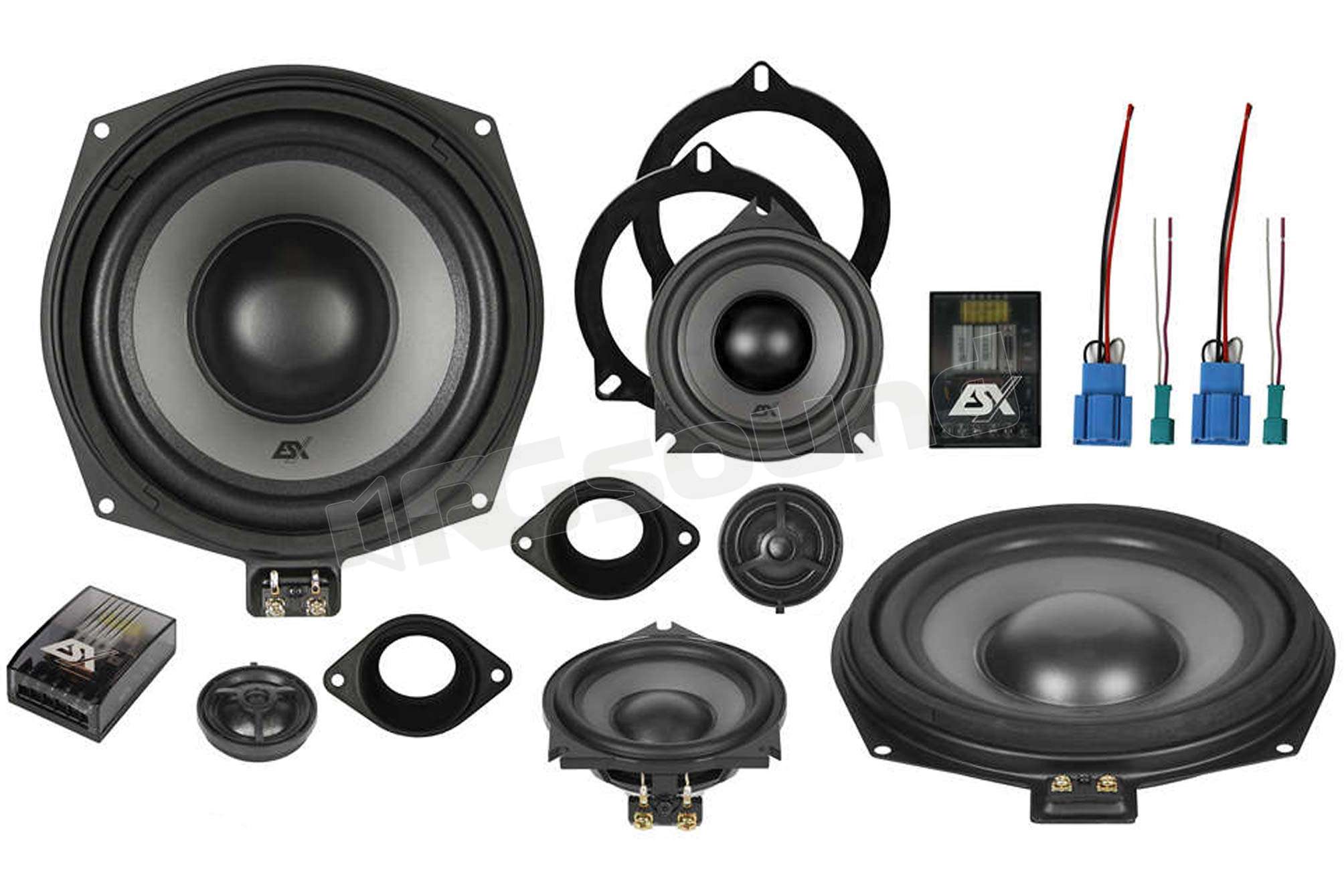 ESX QE120 Altoparlante Auto 2-Vie 16 Cm 160W – Coassiale Quantum Con Tweeter Al Neodimio