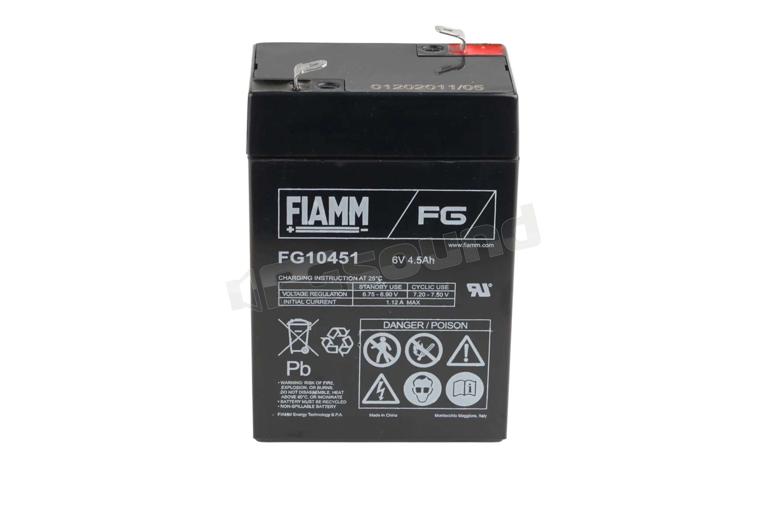 Fiamm FG10451 | Batterie per avviamento e servizi - Batterie GEL AGM .