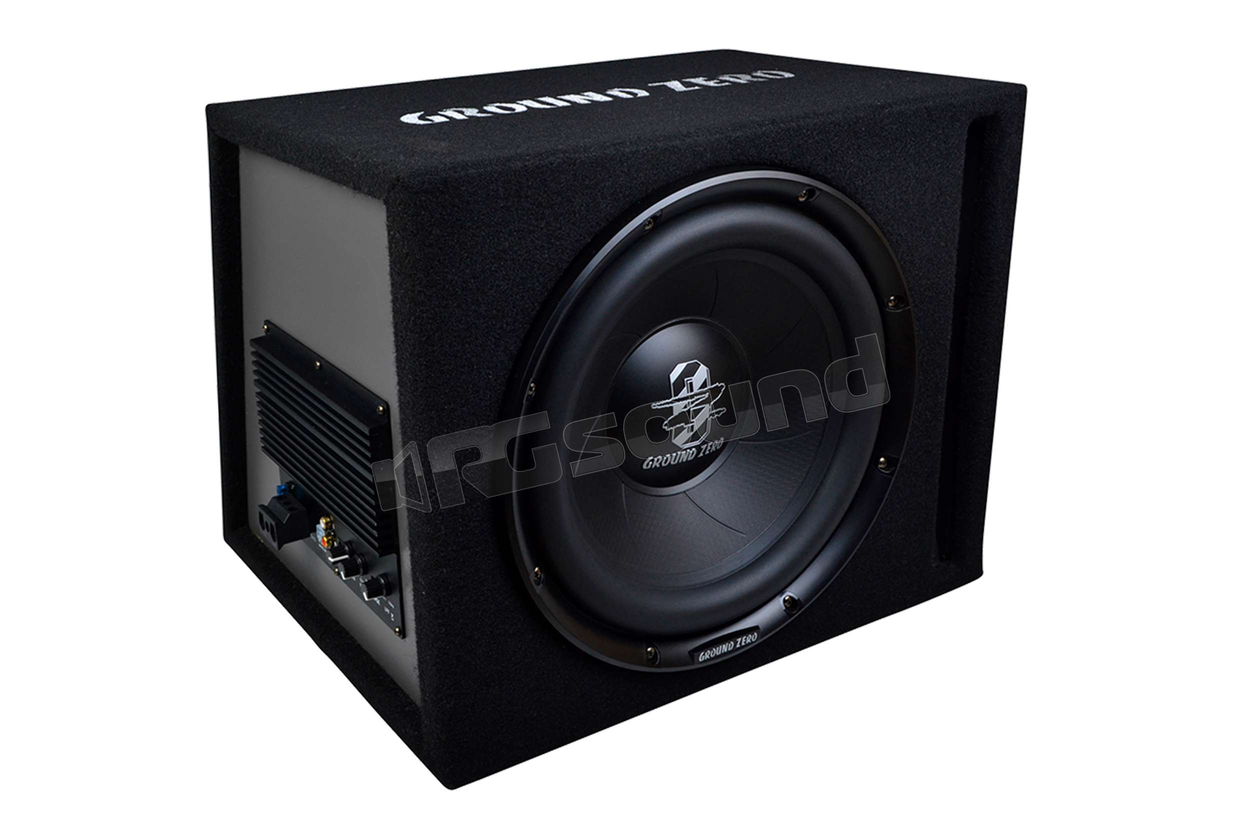 Ground Zero GZIB 30BR ACT Subwoofer 30cm Amplificato In Cassa Reflex 
