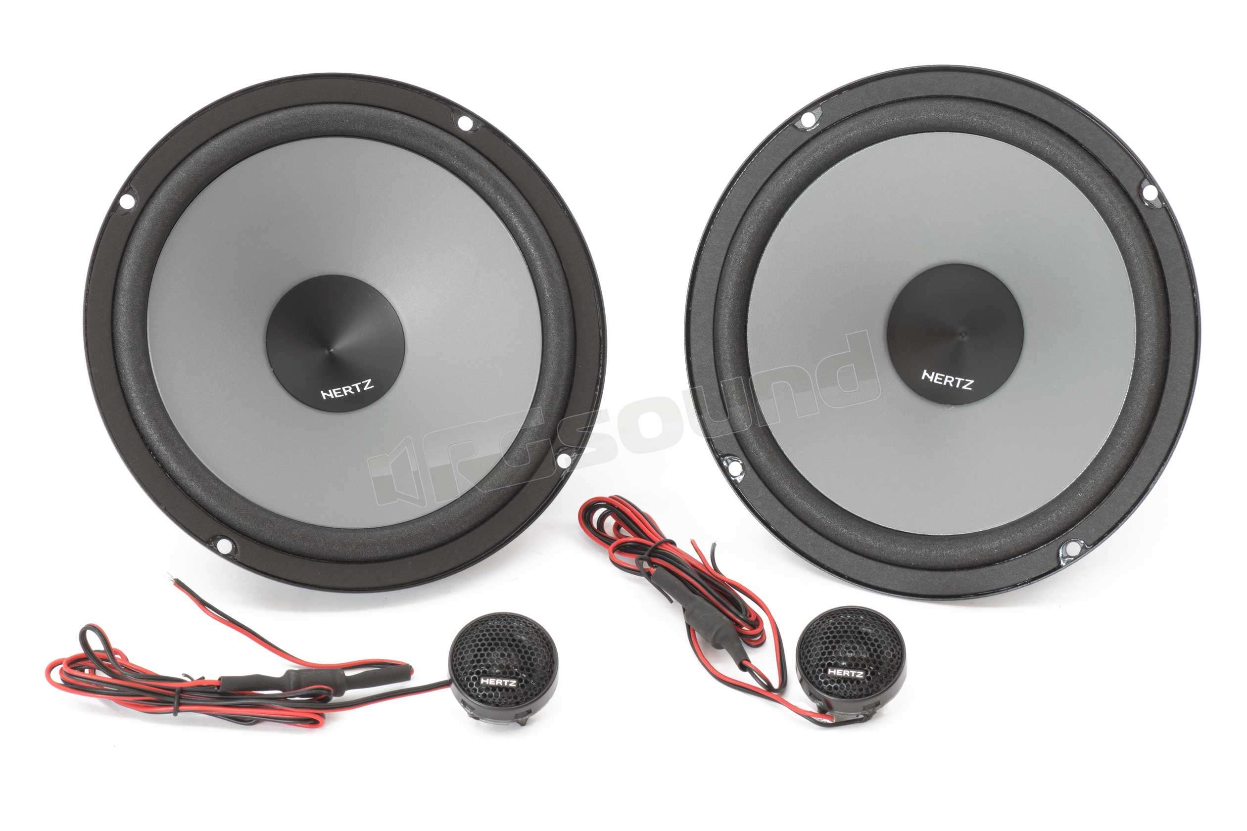 Hertz K 165 kit 2 vie separate con woofer da 165mm