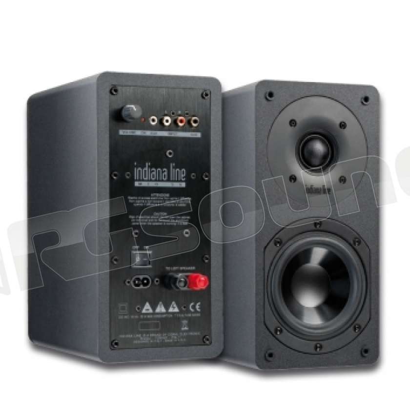 Indiana Line MIO SUB – Subwoofer Attivo Con Driver Da 178mm E Bass-Reflex