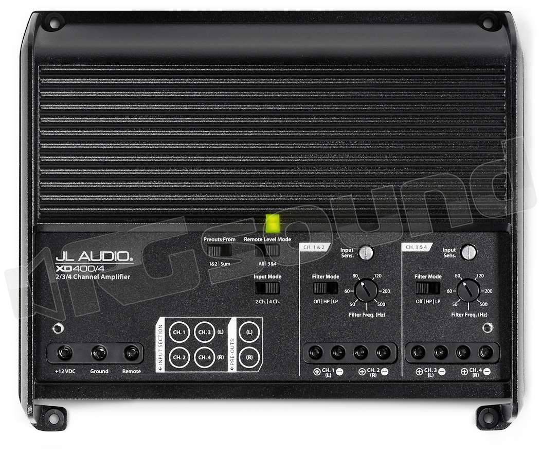 JL Audio XD400/4 Amplificatori 4 canali RG Sound Store