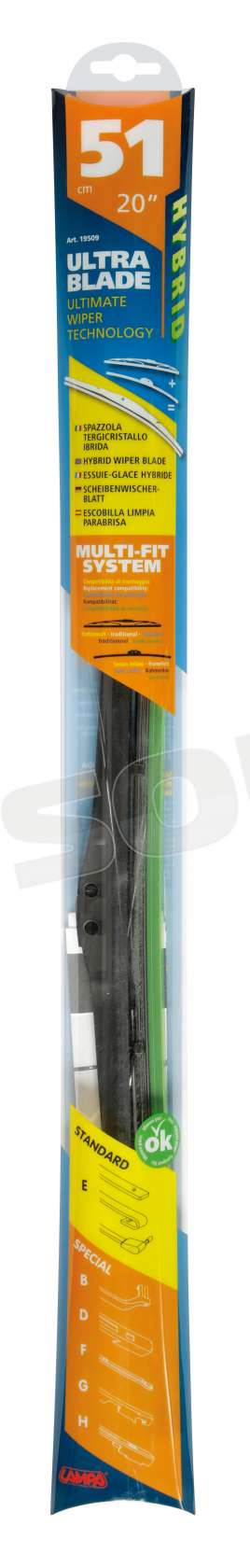 Ultra-Blade, spazzola tergicristallo - 51 cm (20) - 1 pz