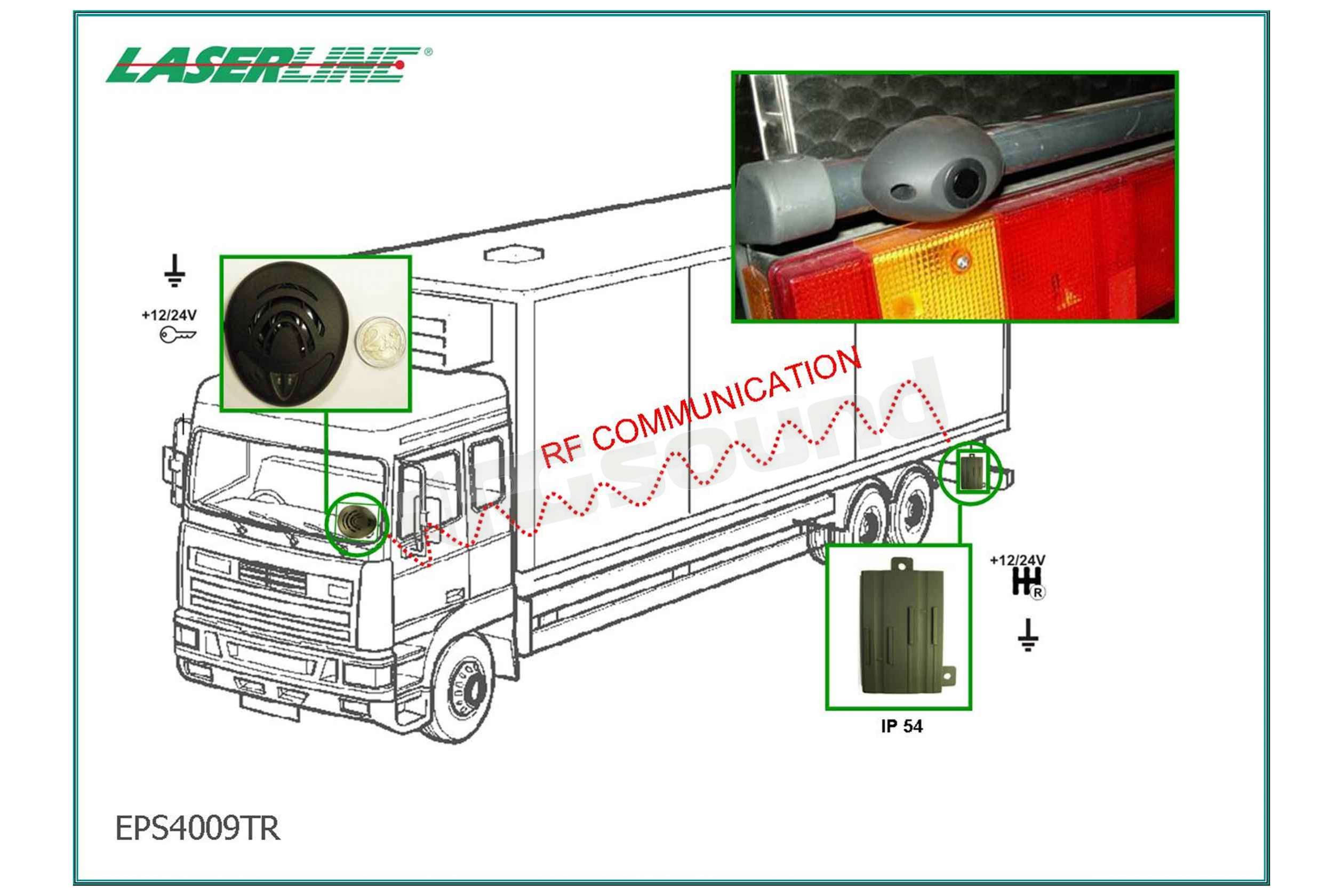 Porta cavi posteriore - Accessori Camion