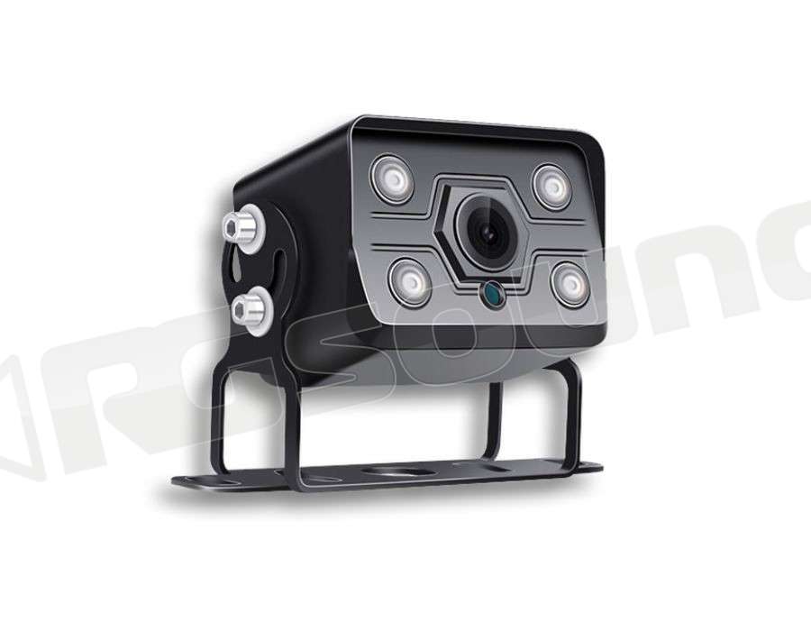 Portatarga Con Retrocamera A 4 LED E Visione Notturna - Angolo 170°, 480 Pixel, IP68 Per Parcheggio Sicuro