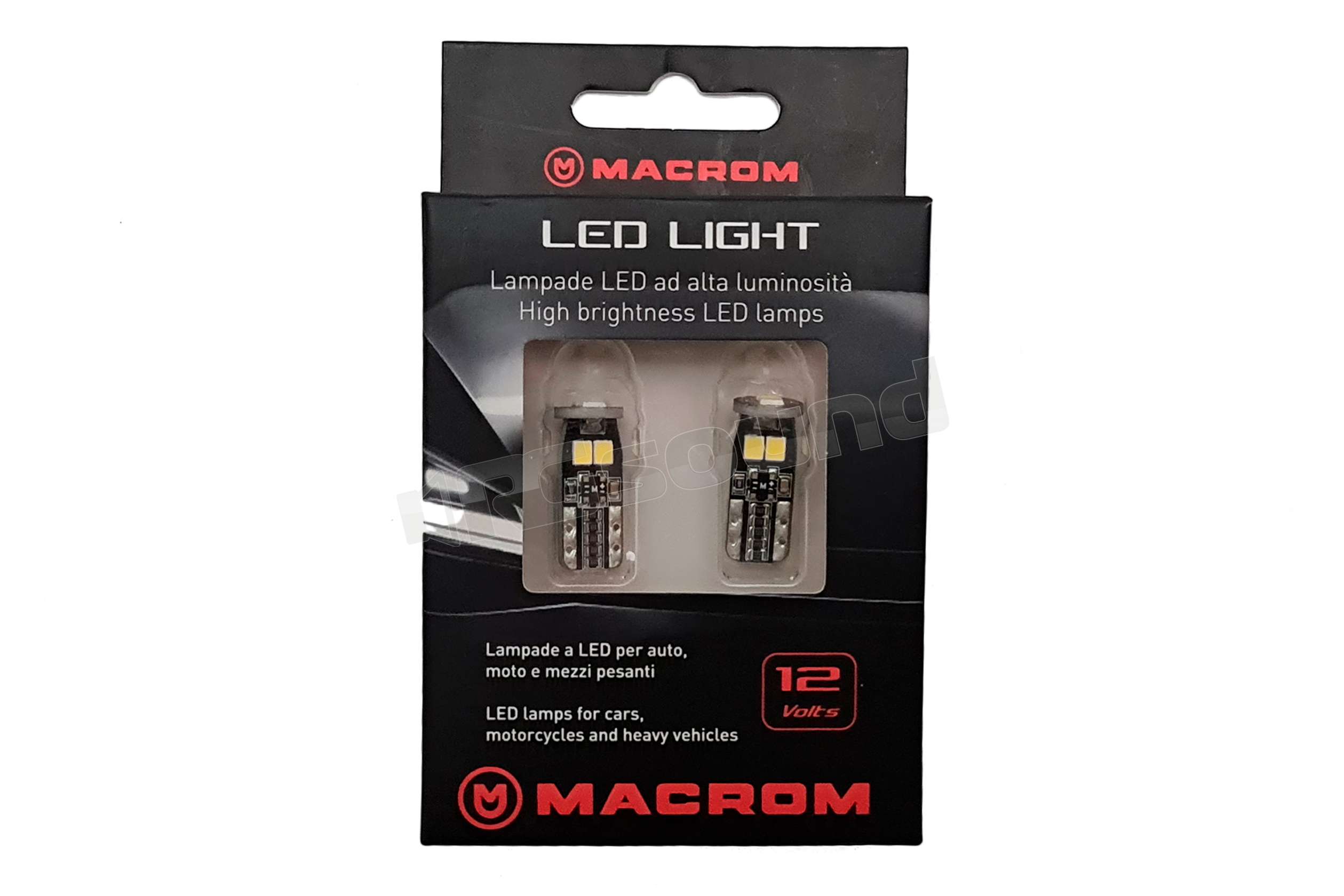 Macrom ML9440 coppia di lampadine LED ad alta luminosità per auto, mo