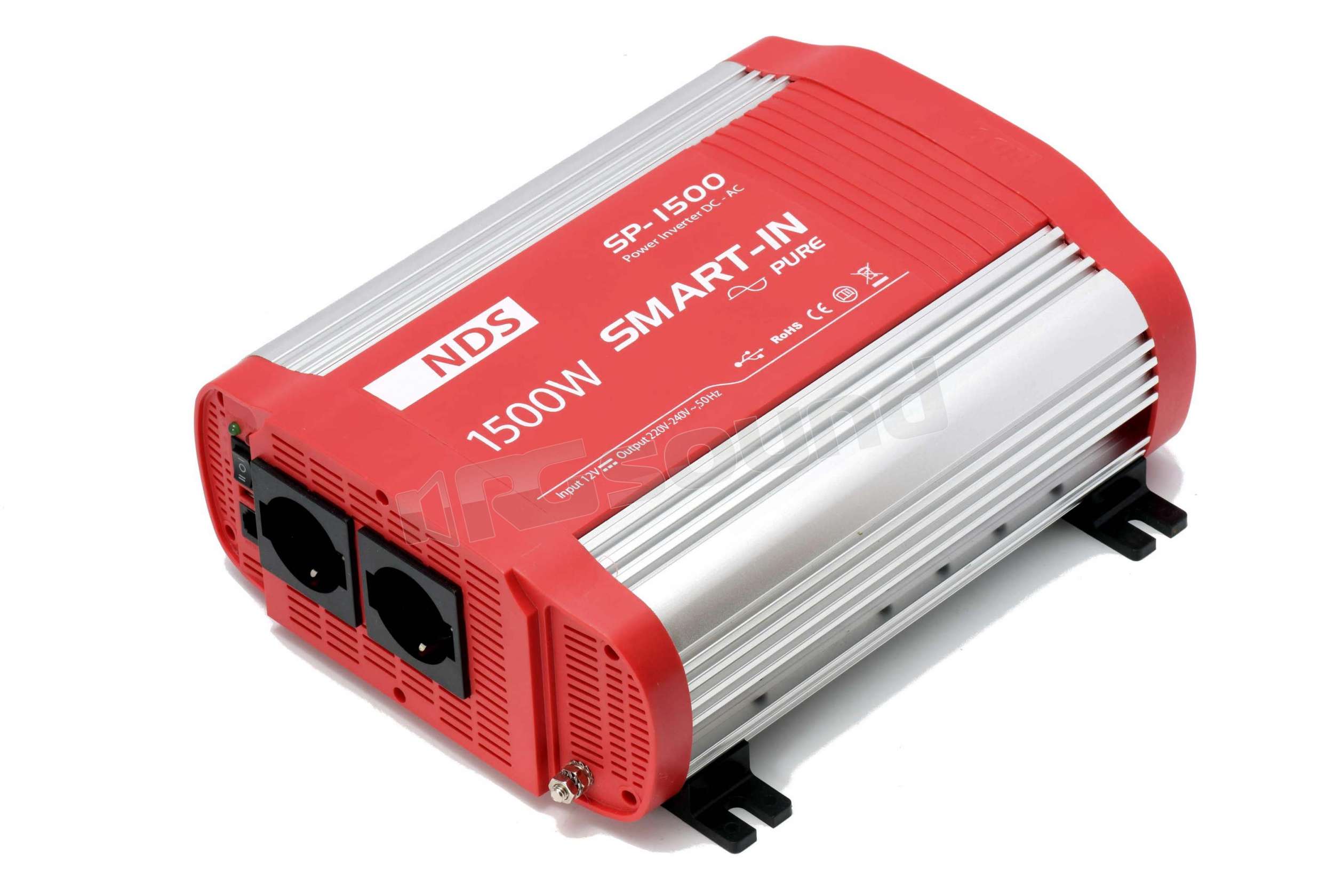 Prodotto: 10219 - INVERTER ONDA SINUSOIDALE PURA 12V/230V 1500W SMART-IN -  NDS (ACCESSORI PER CAMPER-CARAVAN-ELETTRICITA' - INVERTER)