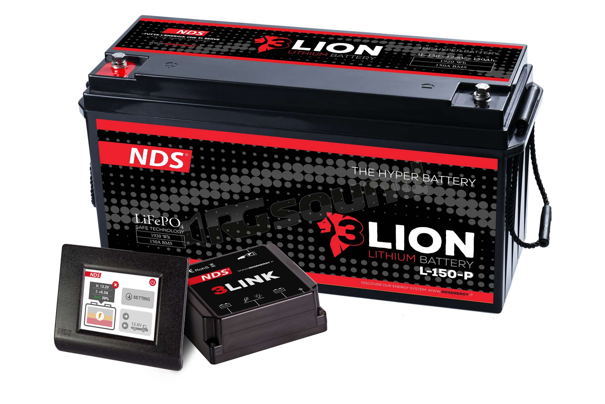 NDS Group 3L150 Batterie per avviamento e servizi Batterie al