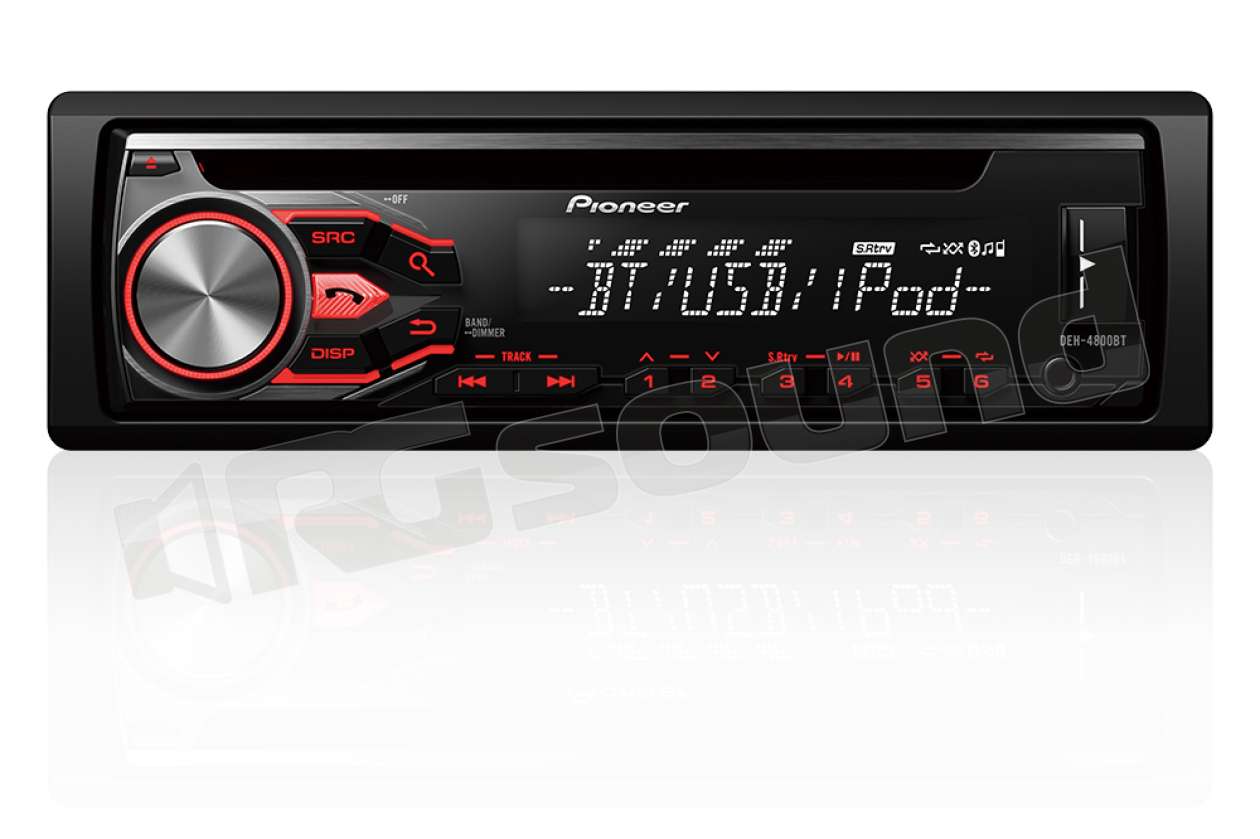 Autoradio Pioneer DEH-4800BT - Voiture, Camping-car, Caravane, Fourgon