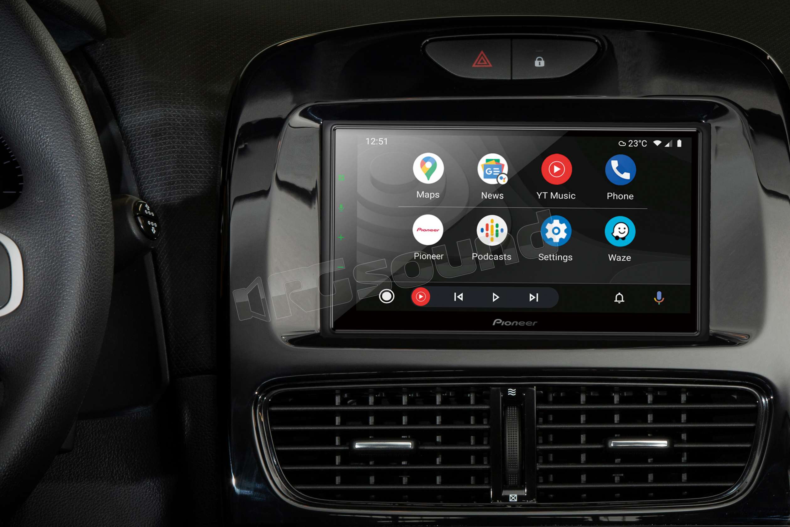 Installazione Autoradio estraibile Android nella Renault Clio III