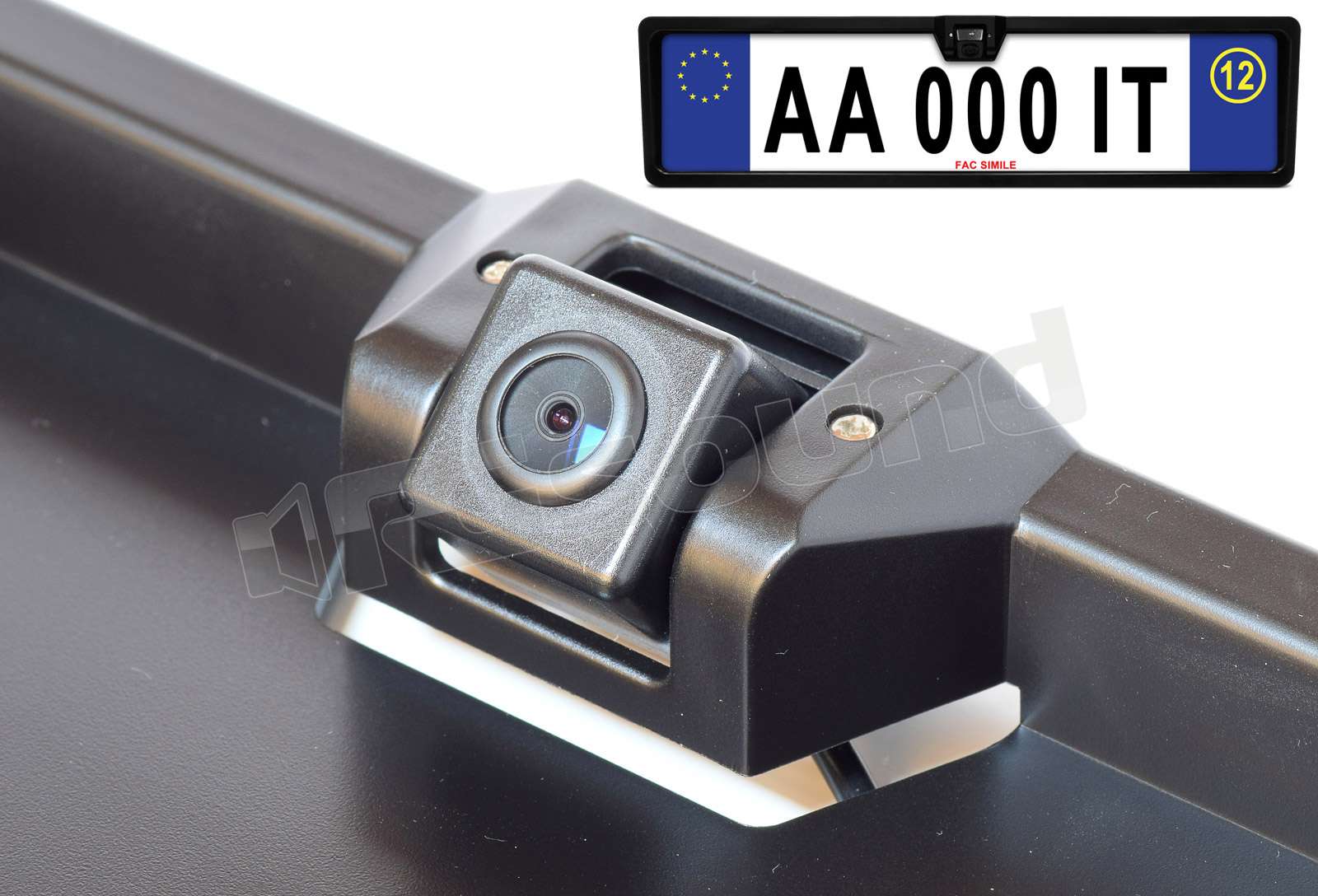 HD Telecamera Posteriore Visione Notturna Con Luce LED