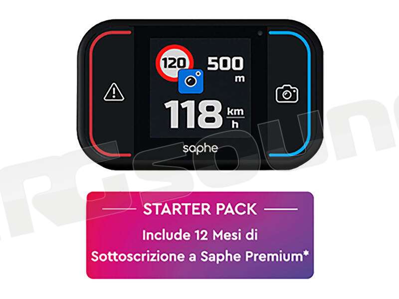 Saphe Drive Pro Segnalatore di autovelox con display a colori