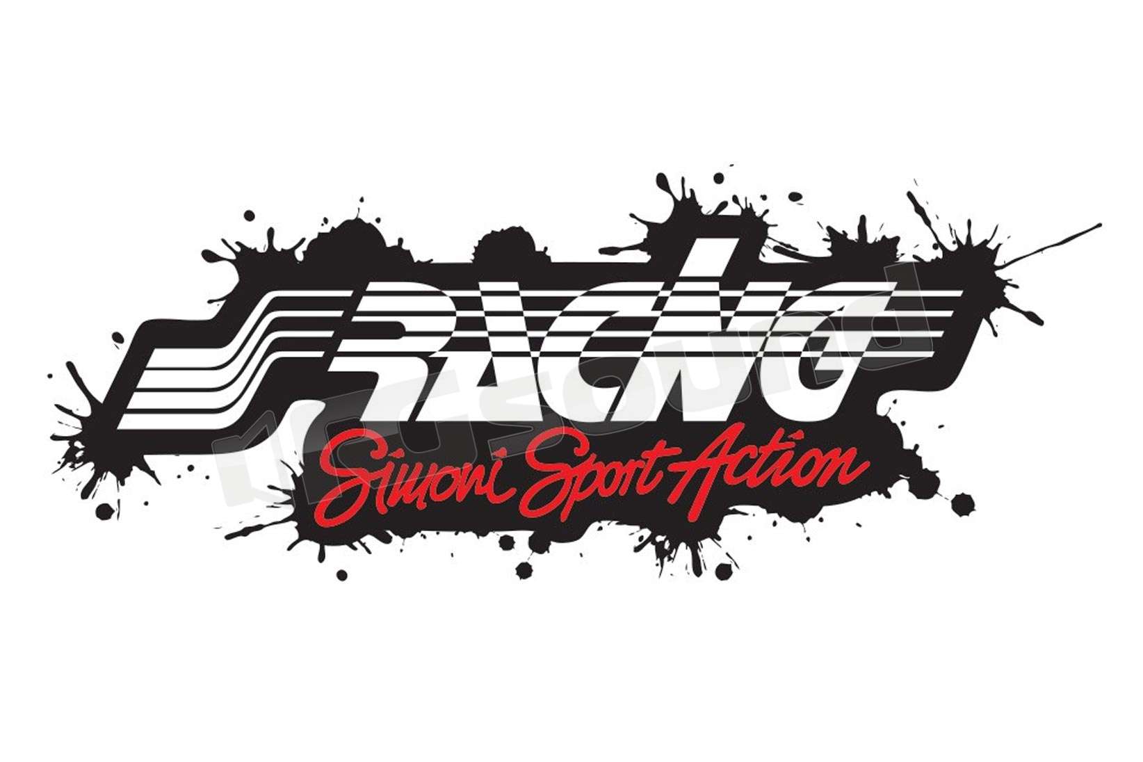 Simoni Racing SCS/SPOT adesivo logo Simoni Racing
