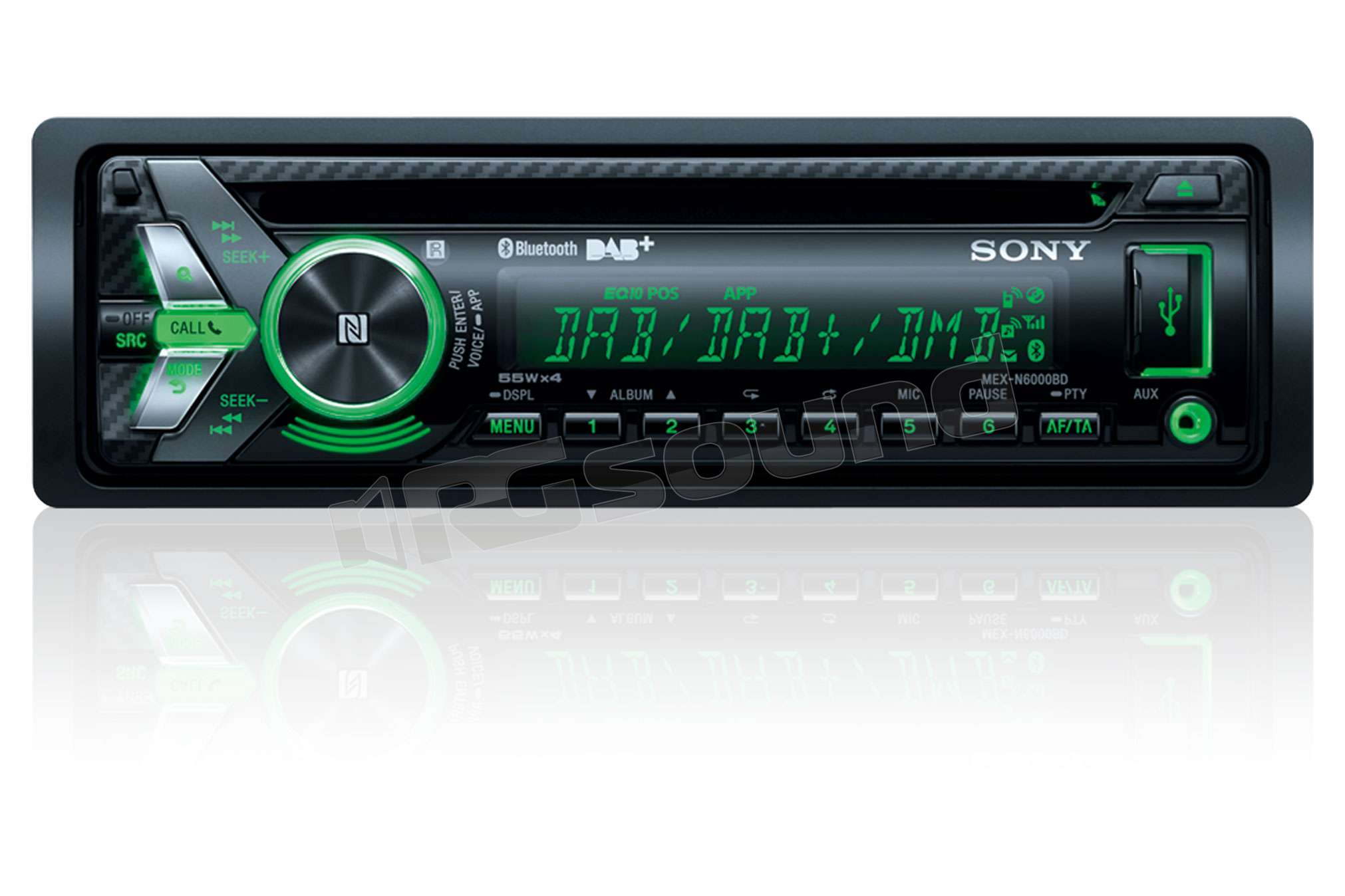 Atlantische Oceaan levend meesterwerk Sony MEX-N6001BD autoradio DAB - CD - Bluetooth | Autoradio 1 din e 2