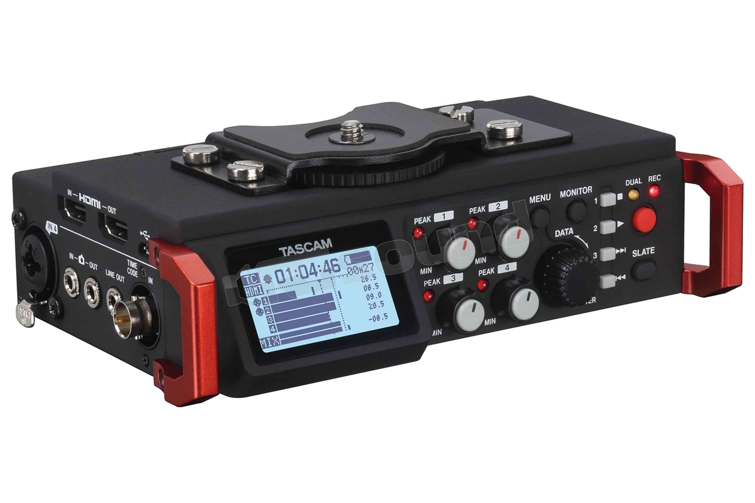 TASCAM DR-701D registratore portatile per DSLR a 6 canali e Sync HDMI