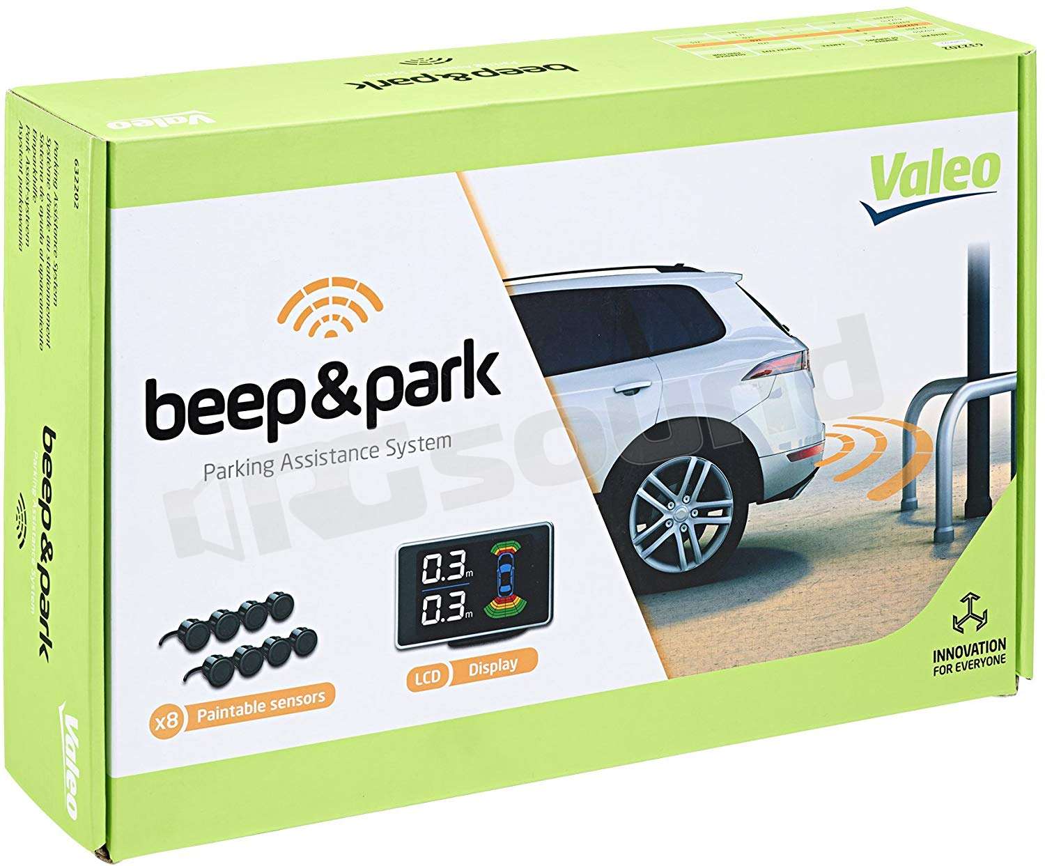 Sensori Parcheggio A FILO posteriore (adattabile anteriore) BEEP&PARK OEM